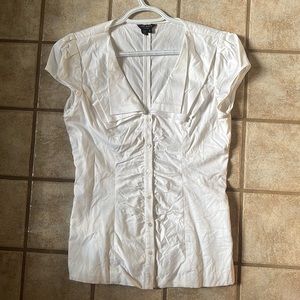 Bright white Ted Baker button down blouse